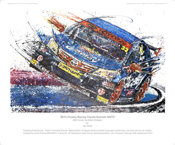 Toyota Avensis Ciceley Racing NGTC 2013 (Adam Morgan) - POPBANGCOLOUR Shop