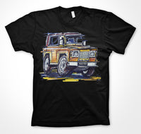 Twisted Defender 90 - #ContinuousCar Unisex T-shirt