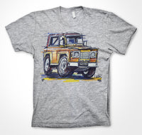 Twisted Defender 90 - #ContinuousCar Unisex T-shirt