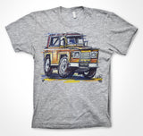 Twisted Defender 90 - #ContinuousCar Unisex T-shirt