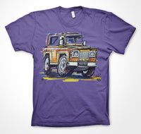 Twisted Defender 90 - #ContinuousCar Unisex T-shirt