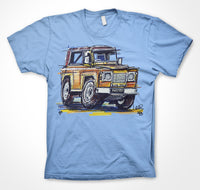 Twisted Defender 90 - #ContinuousCar Unisex T-shirt
