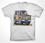 Twisted Defender 90 - #ContinuousCar Unisex T-shirt