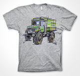 Mercedes-Benz Unimog #ContinuousCar Unisex T-shirt