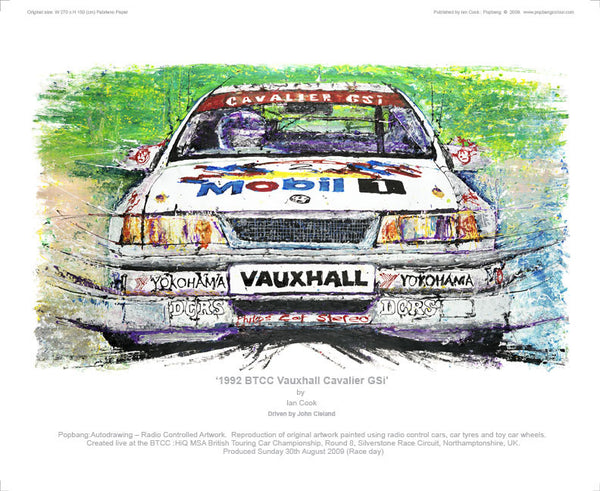 Vauxhall Cavalier BTCC GSi 1992 - POPBANGCOLOUR Shop