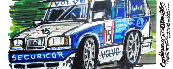 Volvo 850 BTCC Supertourer (letterbox) | #ContinuousCar | Mug