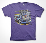 Volkswagen Split Screen | Bear Industries #ContinuousCar Unisex T-shirt