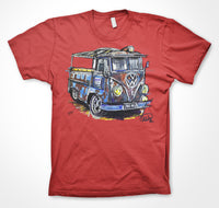 Volkswagen Split Screen | Bear Industries #ContinuousCar Unisex T-shirt