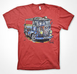 Volkswagen Split Screen | Bear Industries #ContinuousCar Unisex T-shirt