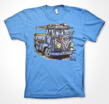 Volkswagen Split Screen | Bear Industries #ContinuousCar Unisex T-shirt
