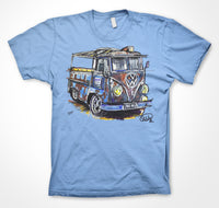 Volkswagen Split Screen | Bear Industries #ContinuousCar Unisex T-shirt