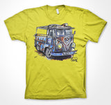 Volkswagen Split Screen | Bear Industries #ContinuousCar Unisex T-shirt