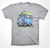 Volkswagen Camper 'Maxine' #ContinuousCar Unisex T-shirt