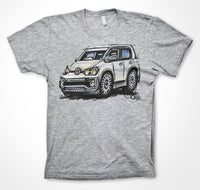 Volkswagen UP! GTi  #ContinuousCar Unisex T-shirt