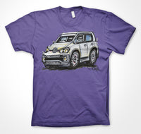 Volkswagen UP! GTi  #ContinuousCar Unisex T-shirt