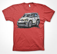 Volkswagen UP! GTi  #ContinuousCar Unisex T-shirt
