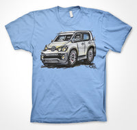 Volkswagen UP! GTi  #ContinuousCar Unisex T-shirt
