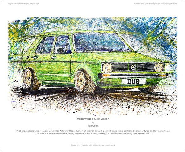 Volkswagen Golf Mark 1 - POPBANGCOLOUR Shop