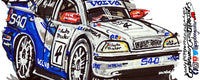 Volvo S40 BTCC Super Tourer (letterbox) | #ContinuousCar |  Mug