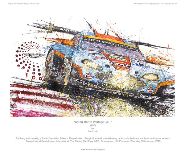 Aston Martin Vantage GTE (#97) - POPBANGCOLOUR Shop