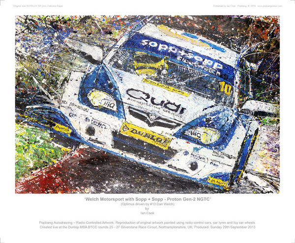 Proton Gen-2 NGTC Welch Motorsport with Sopp + Sopp (Optimus driven by Dan Welch) - POPBANGCOLOUR Shop